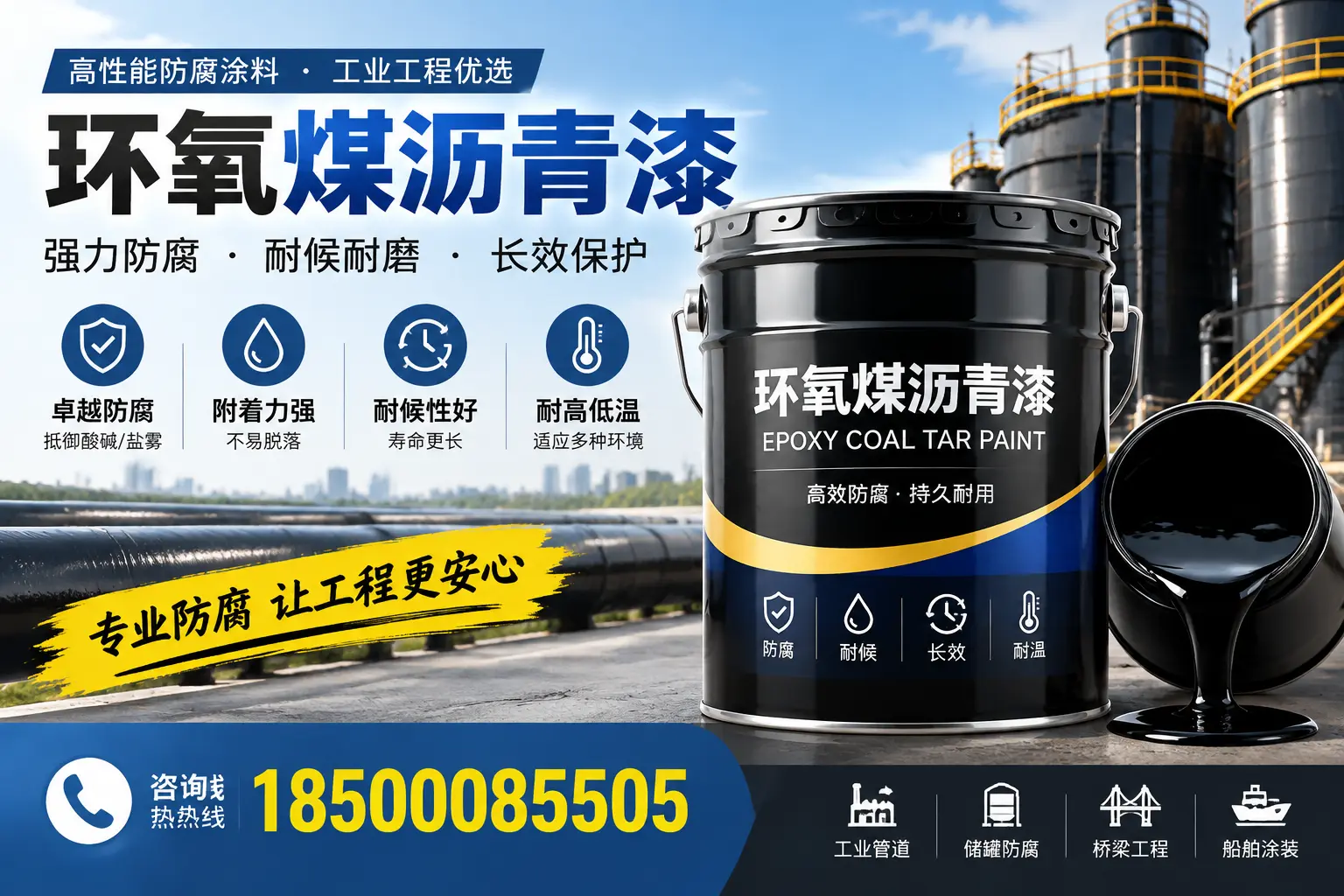 环氧煤沥青漆的施工方法与注意事项，确保在沈阳顺利完成