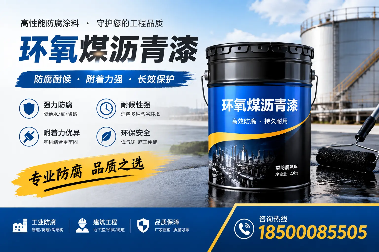如何选择适合的环氧煤沥青漆？沈阳市场选型指南